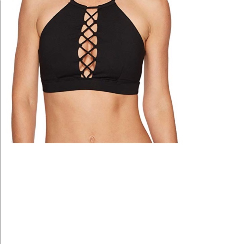 NWT Alo M Starlet Lace Black Bra - Picture 4 of 5